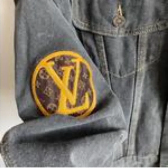 Louis Vuitton vintage Gray Denim Jacket - Picture 4 of 6